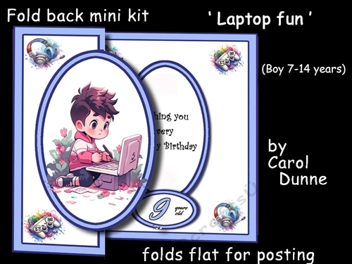 FB laptop fun (boy 7-14 years)