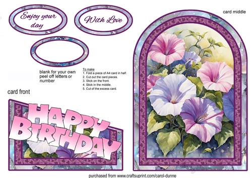 Cutaway Petunias