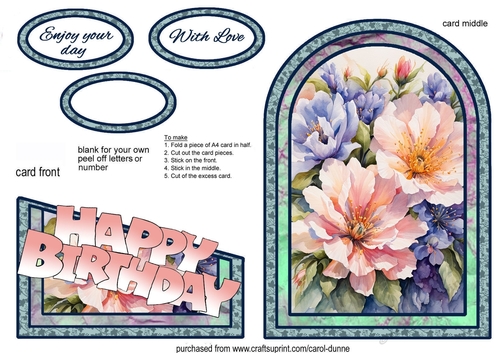 Cutaway Pretty bouquet