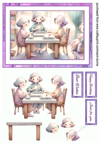 QC Mahjong at home
