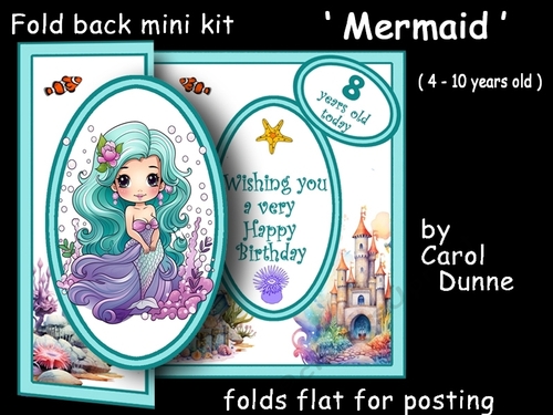 Fold back Mermaid