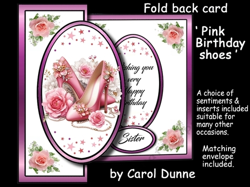 FBG Pink Birthday shoes