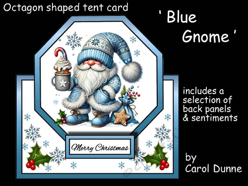 Octagon tent Blue Gnome