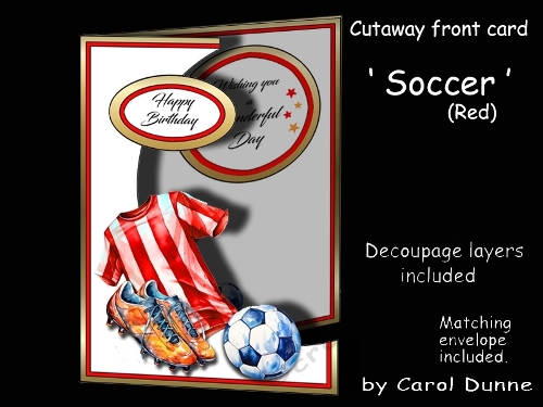 Cutaway Soccer (Red)