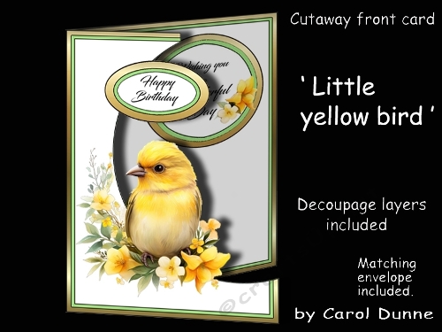 Cutaway Little yellow bird