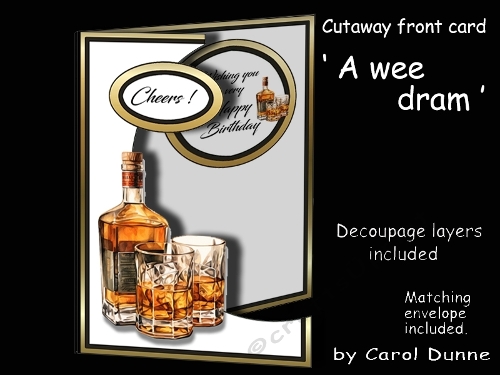 Cutaway A wee dram
