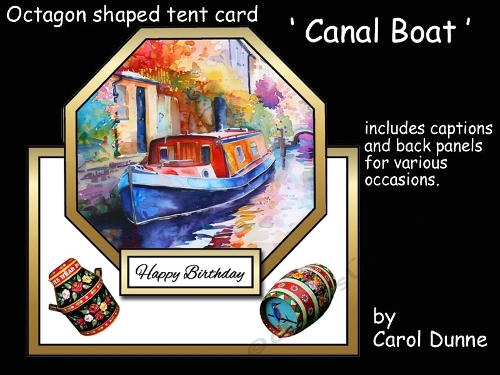 Octagon tent Canal Boat