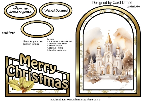 Cutaway Gold Church