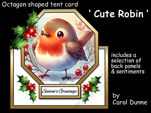 Octagon tent Cute Robin