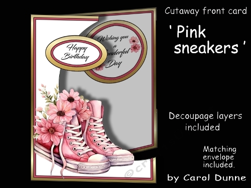 Cutaway Pink sneakers