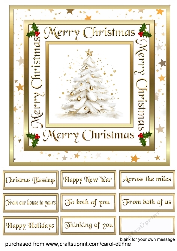 SC Gold Christmas tree