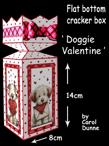 Cracker box- Doggie Valentine
