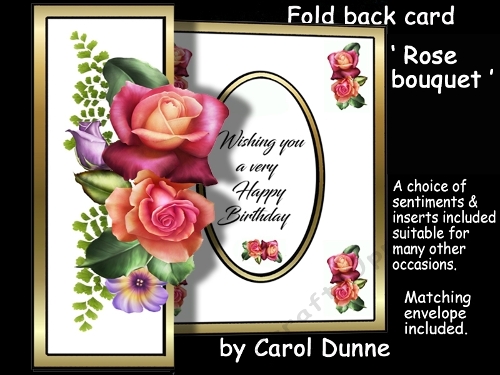 cup1438687_173 - Fold back Rose bouquet