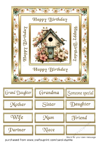 SC Bird house