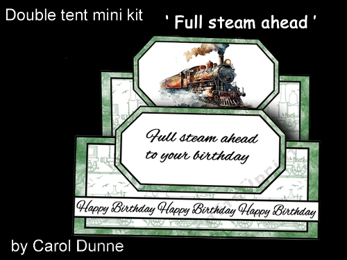 Double tent Steam Engine