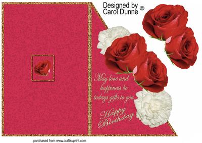 Roses and Carnations Cutaway