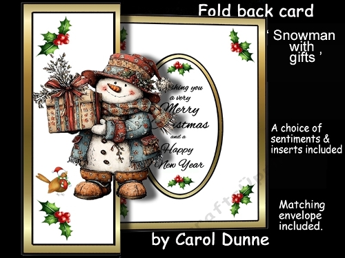 FBG Snowman with gifts