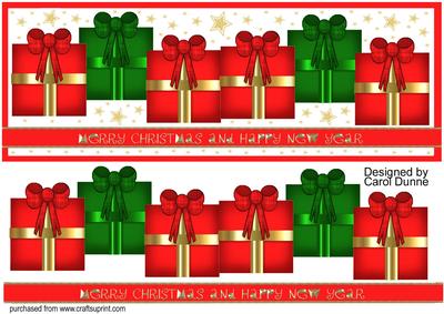 Christmas Parcels Large Dl Size