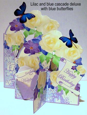 Lilac and Blue Cascade Deluxe