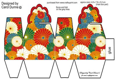 Bonbon Box -chinese Flowers