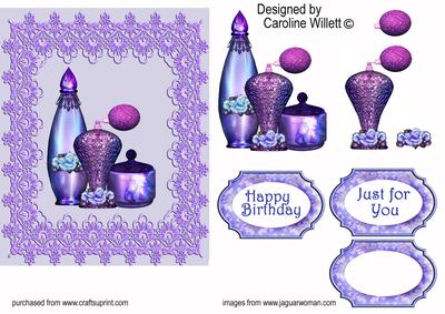 Perfume and Lace (purple)