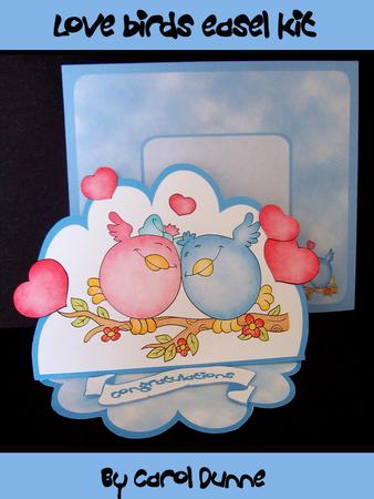 Love Birds Easel Kit