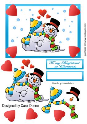 Mr & Mrs Snowman (boyfriend)