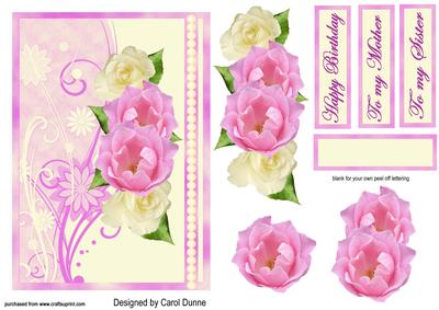 Pink Roses and Pearls