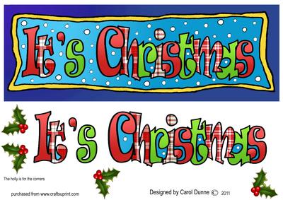 It's Christmas ( Large Dl)