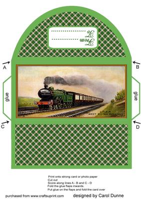 Money Wallet - Pullman Train