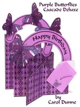 Purple Butterfly Cascade Deluxe