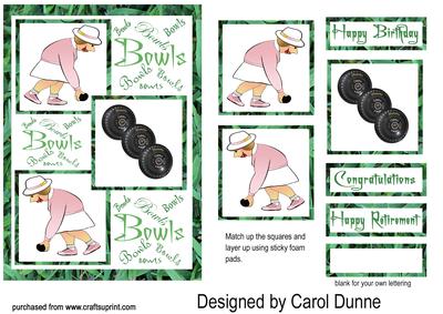 Three Squares - Lawn Bowls (lady ) Retirement