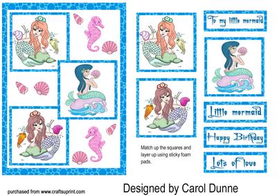 Three Squares -mermaid