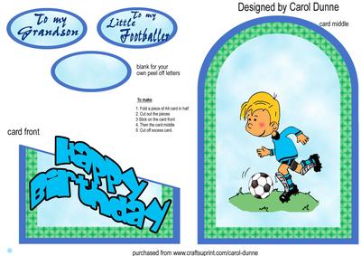 Football Cutaway - Grandson