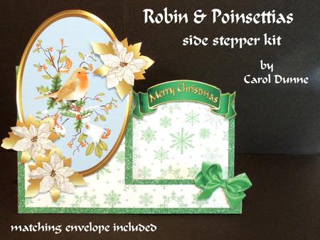 Robin and Poinsettias Side Stepper Kit