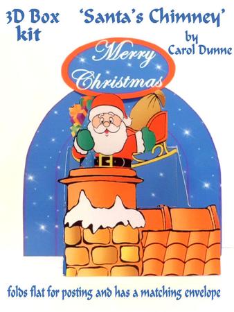 3D Box 'santa's Chimney'