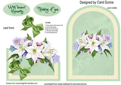 Cutaway Lilies- Sympathy