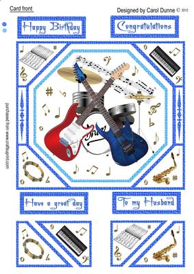 Card Front -rockband