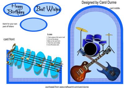 Cutaway - Drums and Guitars