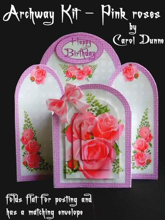 Archway Kit - Pink Roses