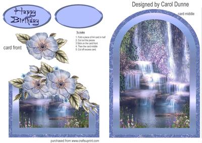 Cutaway - Blue Waterfalls