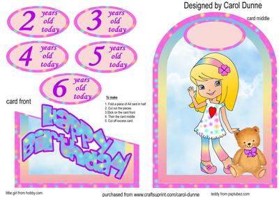 Cutaway - Annabella (blonde) 2-6 Years