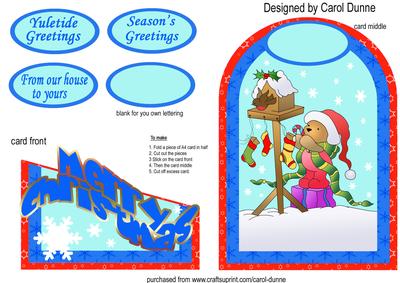 Cutaway - Birdhouse Bear
