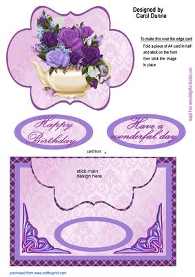 Teapot Os Roses - Over the Edge
