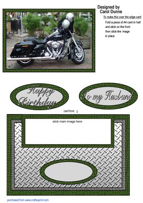 Harley Davidson Over the Edge