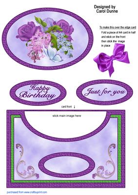 Lilacs and Roses Over the Edge