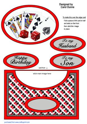 Playing Cards Over the Edge