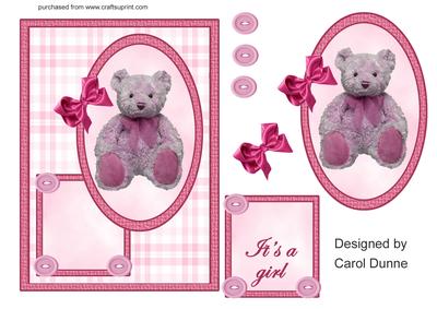 Baby Girl Quick Card