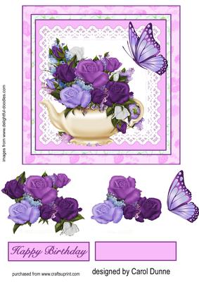 Teapot of Roses