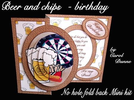 Beer and Chips Birthday Mini Kit